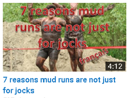 mud runs are not just for jocks